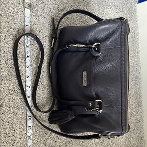 Coach Gray Leather Women's Bag